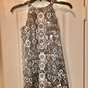 Girls Mid Length Shoulder Out Dress